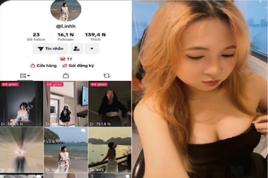 Ân ái TikTok Linh vú to quyến rũ