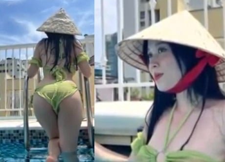 Cao Thanh Tuyền nứng làm tình ngay bể bơi
