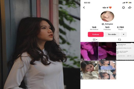 Clip tự quay nữ sinh viên trong sáng