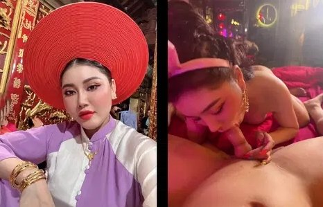 Cô đồng Trang xinh bú cu nhiệt tình