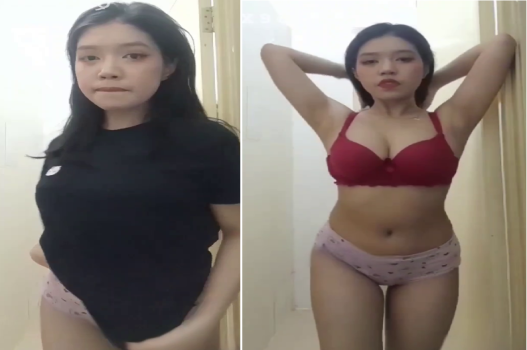 Cô gái đẹp phô quần lót đáng yêu
