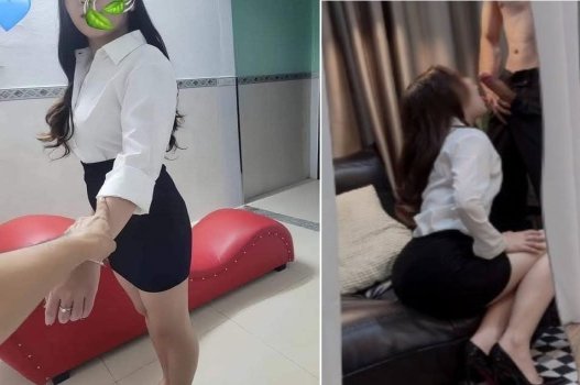 Cô thư ký lẳng lơ quan hệ với sếp và giám đốc