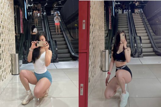 Cùng em gymer chung phòng tập vụng trộm sướng