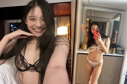 Minh Anh rạng rỡ khi đạt cực khoái