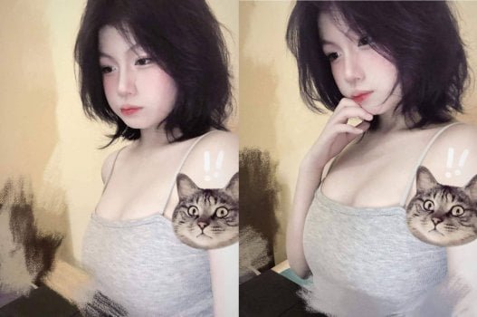 Nữ sinh viên với vóc dáng quyến rũ mang đến cảm xúc tuyệt vời
