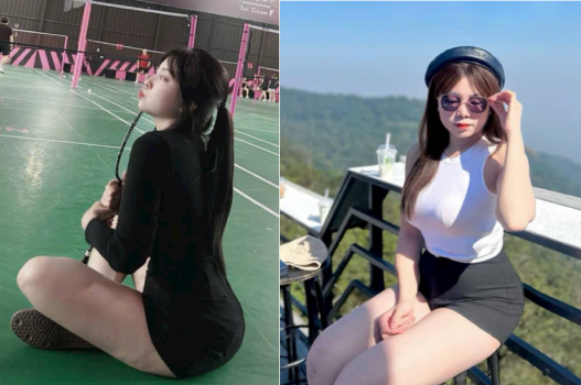 Sinh viên mặt đẹp cặp mông căng tròn